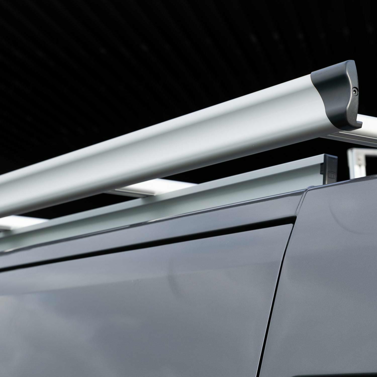 Mobietec Aluminium-Lastenträger auf einem Transporter